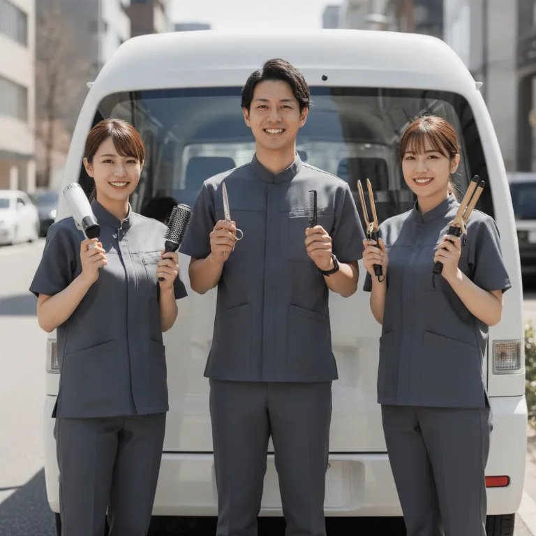 高級美容室 のチーム: 調布ケ丘